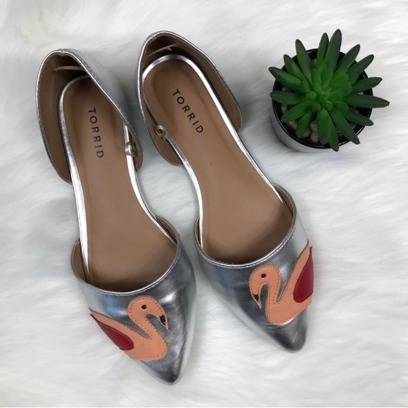 torrid Shoes - Torrid Silver Spring Flats Size 9